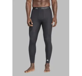 Adidas Techfit Ανδρικό Αθλητικό Κολάν Compression Μακρύ Μαύρο