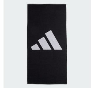 adidas Πετσέτα Θαλάσσης Βαμβακερή Μαύρη 140x70εκ.