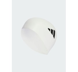 adidas 3-stripes Swim Cap Σκουφάκι Κολύμβησης  Λευκό