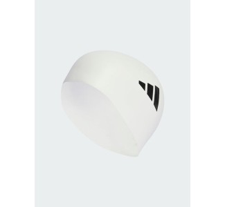 adidas 3-stripes Swim Cap Σκουφάκι Κολύμβησης  Λευκό