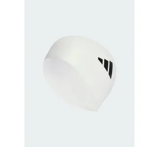 adidas 3-stripes Swim Cap Σκουφάκι Κολύμβησης  Λευκό