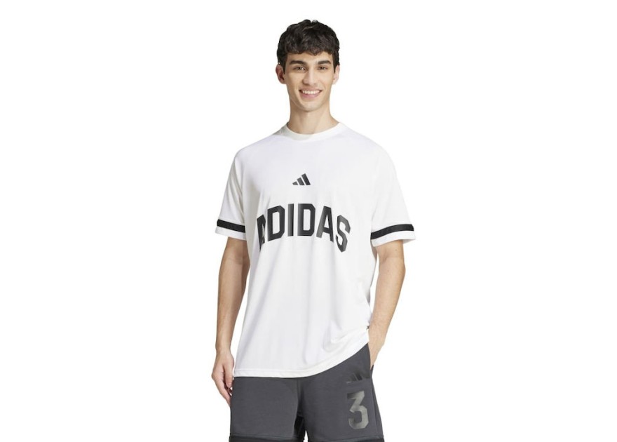 adidas M Us Αθλητικό T-shirt Λευκό