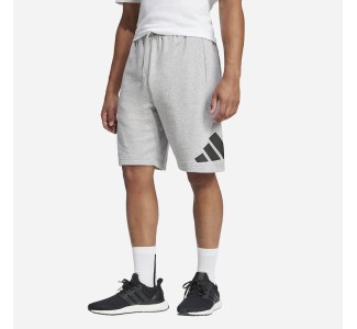 Adidas Big Logo French Terry Ανδρική Βερμούδα Γκρι