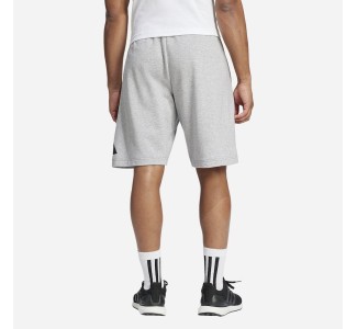 Adidas Big Logo French Terry Ανδρική Βερμούδα Γκρι
