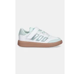 Adidas Παιδικά δερμάτινα αθλητικά παπούτσια COURTBLOCK