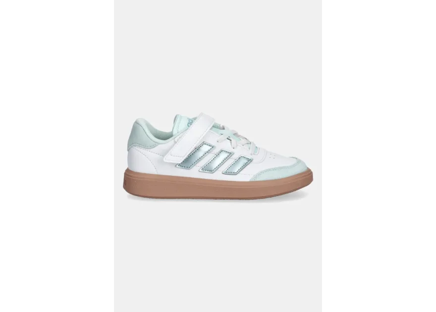 Adidas Παιδικά δερμάτινα αθλητικά παπούτσια COURTBLOCK