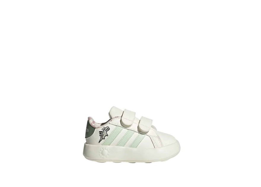 adidas Grand Court Παιδικά Sneakers Λευκά