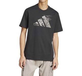 adidas City Escape T-shirt Μαύρο Ανδρικό