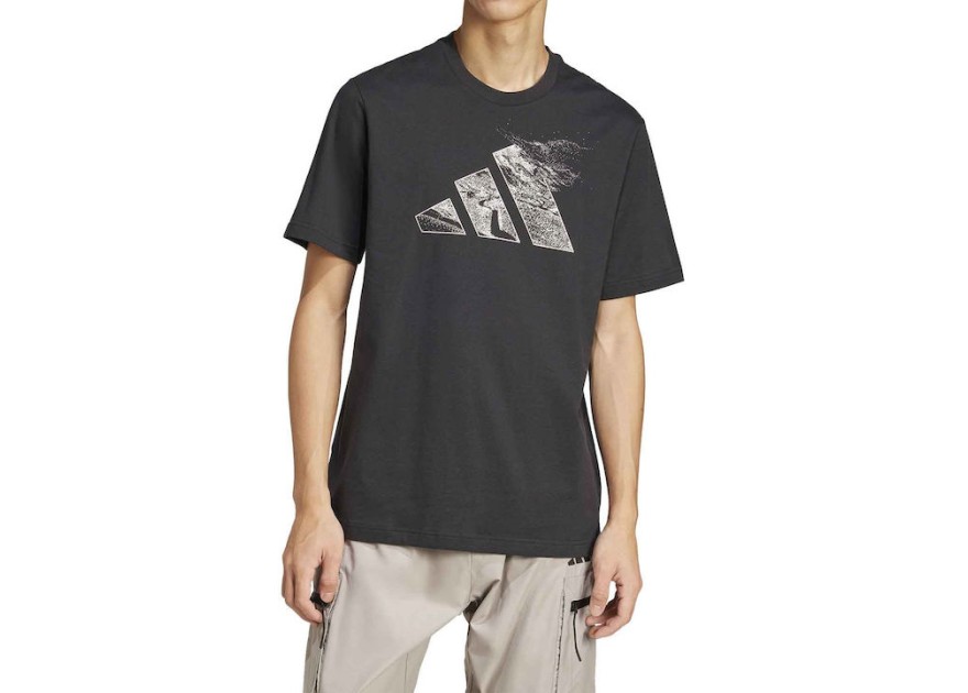adidas City Escape T-shirt Μαύρο Ανδρικό