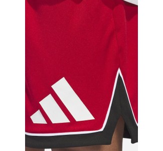 adidas Badge Αθλητική Ανδρική Βερμούδα Κόκκινη