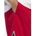 adidas Badge Αθλητική Ανδρική Βερμούδα Κόκκινη