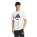adidas  T-shirt Λευκό Ανδρική