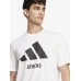 adidas  T-shirt Λευκό Ανδρική