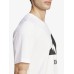 adidas  T-shirt Λευκό Ανδρική
