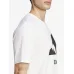 adidas  T-shirt Λευκό Ανδρική