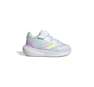 adidas Runfalcon 5 El I Αθλητικά Παιδικά Παπούτσια Running με Σκρατς Λευκά