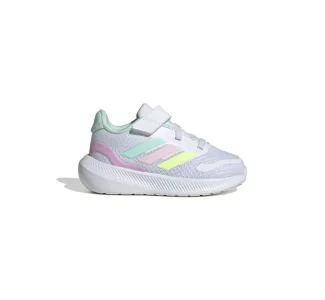 adidas Runfalcon 5 El I Αθλητικά Παιδικά Παπούτσια Running με Σκρατς Λευκά
