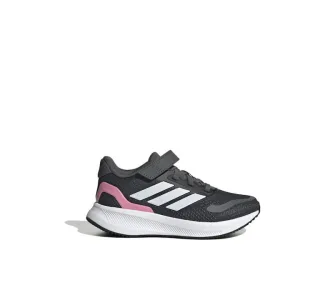 Adidas Runfalcon 5 El C Αθλητικά Παιδικά Παπούτσια Running με Σκρατς Γκρι