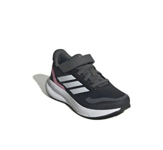 Adidas Runfalcon 5 El C Αθλητικά Παιδικά Παπούτσια Running με Σκρατς Γκρι