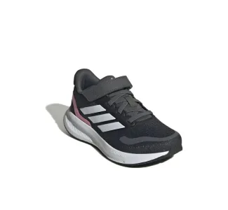 Adidas Runfalcon 5 El C Αθλητικά Παιδικά Παπούτσια Running με Σκρατς Γκρι