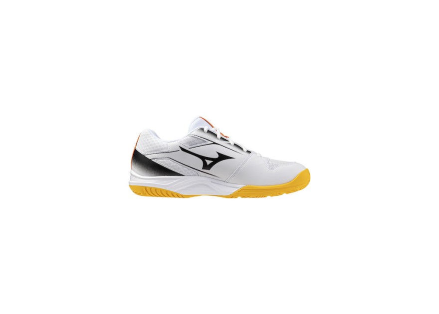Mizuno Cyclone Ανδρικά Αθλητικά Παπούτσια Βόλεϊ Λευκό / Μαύρο / Κίτρινο