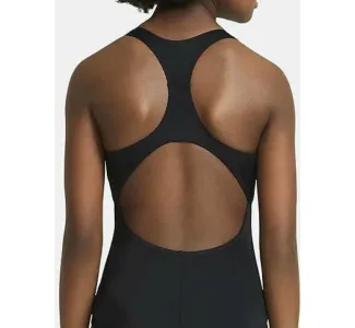 Nike Παιδικό Μαγιό Ολόσωμο Essential Racerback Κολύμβησης Μαύρο