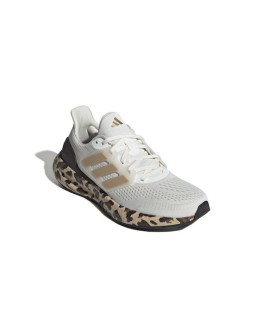 Adidas Pureboost 23 Γυναικεία Αθλητικά Παπούτσια Running Core White / Gold Metallic / Shadow Brown