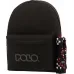 Polo Original 600D Σχολική Τσάντα Πλάτης Γυμνασίου - Λυκείου σε Μαύρο χρώμα Μ32 x Π18 x Υ40cm