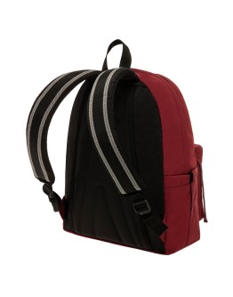 Polo Original Scarf Σχολική Τσάντα Πλάτης Γυμνασίου - Λυκείου σε Μπορντό χρώμα Μ31 x Π18 x Υ40εκ