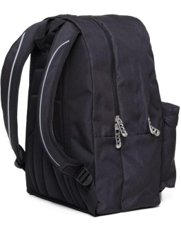 Polo Original Double 600D Σχολική Τσάντα Πλάτης Γυμνασίου - Λυκείου σε Μαύρο χρώμα Μ32 x Π23 x Υ40cm
