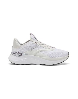 Puma  Mayve Γυναικεία Αθλητικά Παπούτσια Running Λευκά