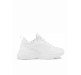 Puma Cassia Γυναικεία Chunky Sneakers Λευκά