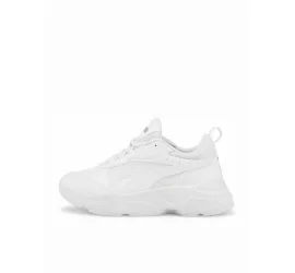 Puma Cassia Γυναικεία Chunky Sneakers Λευκά