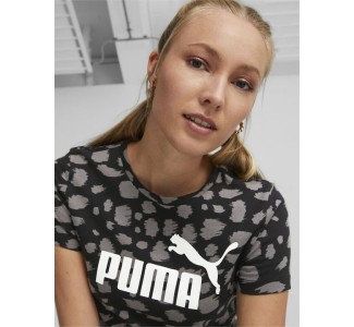 Puma Γυναικείο T-shirt Μαύρο