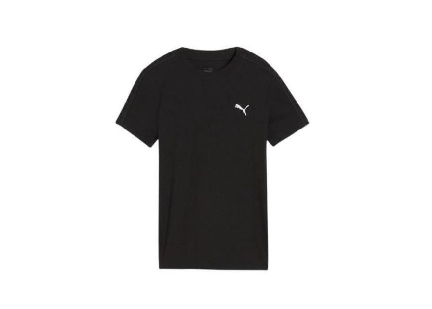 Puma Γυναικείο Crop T-shirt Μαύρο