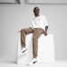 Puma Essentials Ανδρικό Παντελόνι Φόρμας με Λάστιχο Καφέ 