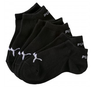 Puma 3 Pairs of Kids' Low Socks	