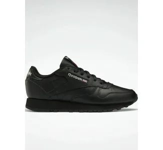 Reebok Classic Leather Γυναικεία Sneakers Core Black / Pure Grey 5