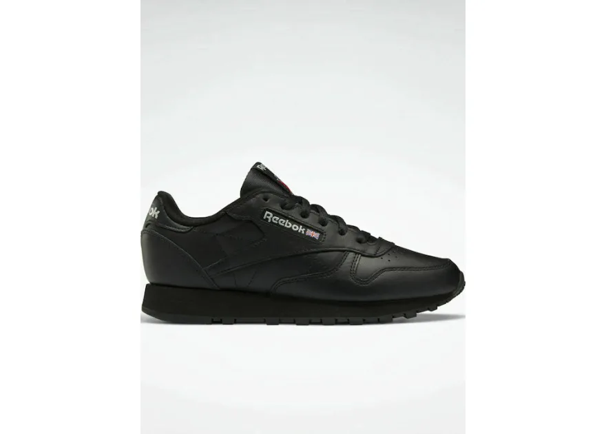 Reebok Classic Leather Γυναικεία Sneakers Core Black / Pure Grey 5