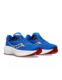 Saucony Triumph 21 Ανδρικά Αθλητικά Παπούτσια Running Μπλε