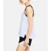 UA Wmn's Knockout Tank  Αμάνικη Γυναικεία Αθλητική Μπλούζα Λευκή