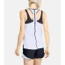 UA Wmn's Knockout Tank  Αμάνικη Γυναικεία Αθλητική Μπλούζα Λευκή