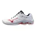 Mizuno Wave Voltage 2 (Λευκό/Κόκκινο/Γκρι)