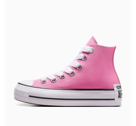 Converse Chuck Taylor All Star Lift Platform Sketch High Top Γυναικεία Παπούτσια Ροζ