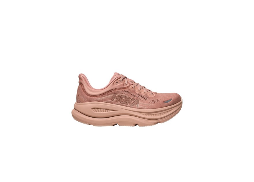 Hoka One Bondi 9 Γυναικεία Αθλητικά Παπούτσια Running Sienna / Rose Gold