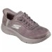 Skechers Slip-ins Γυναικεία Αθλητικά Παπούτσια Running Καφέ
