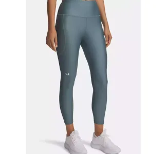 Under ArmourTraining Γυναικείο Cropped Κολάν Ψηλόμεσο Jasper Blue/white