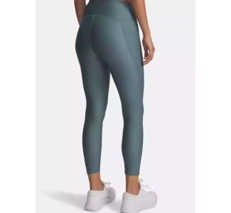 Under ArmourTraining Γυναικείο Cropped Κολάν Ψηλόμεσο Jasper Blue/white