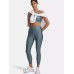 Under ArmourTraining Γυναικείο Cropped Κολάν Ψηλόμεσο Jasper Blue/white