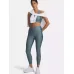 Under ArmourTraining Γυναικείο Cropped Κολάν Ψηλόμεσο Jasper Blue/white